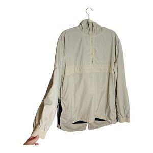 Modern Amusement Mens Solid Pullover Anorak Tech Jacket